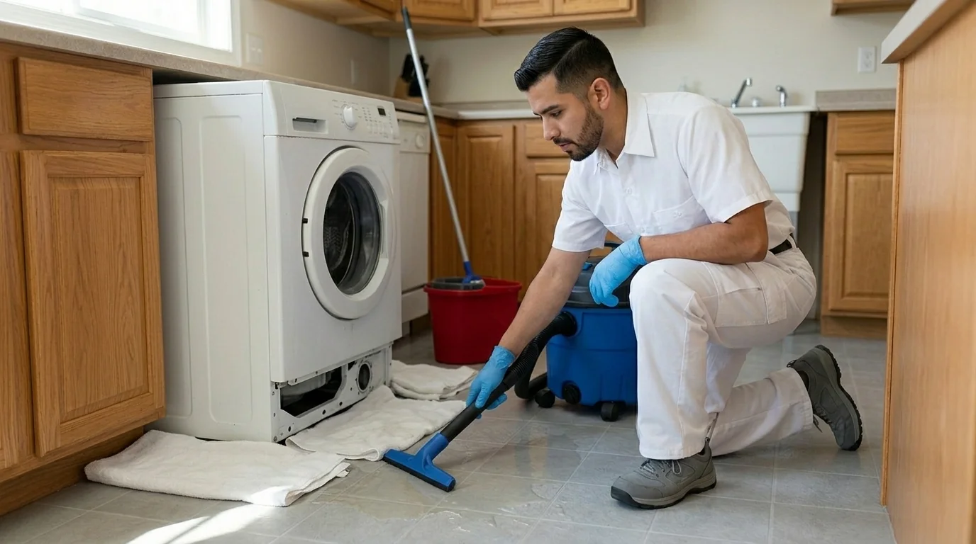 Residential property fully restored after water damage, Phoenix AZ