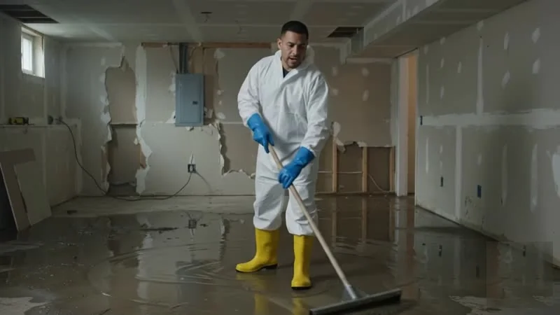 Moisture detection and mapping by water damage restoration specialist, Phoenix AZ